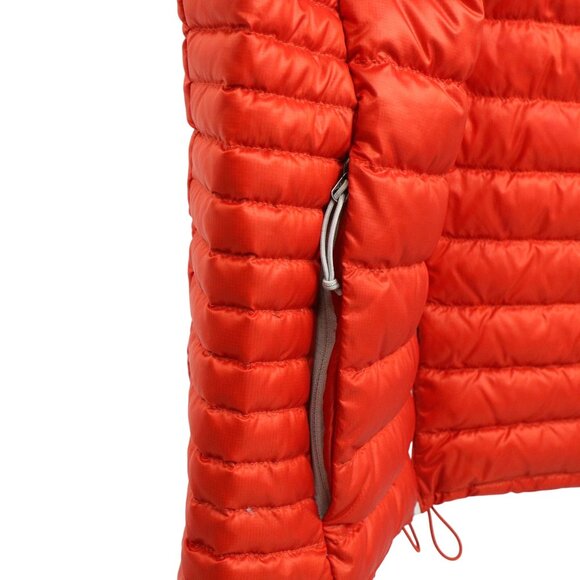The North Face Orange Puffer Vest 550 Down Fill Small - Picture 5 of 7